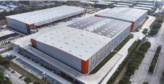 Mapletree Shanghai Fengxian Logistics Park is located in Shanghai, China