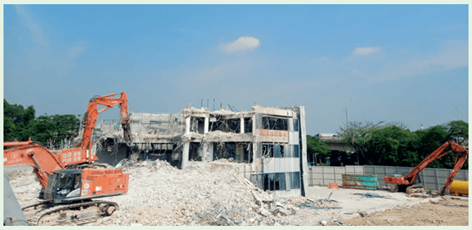 Recycling Waste at Redevelopment Project: Mapletree Joo Koon Logistics Hub
