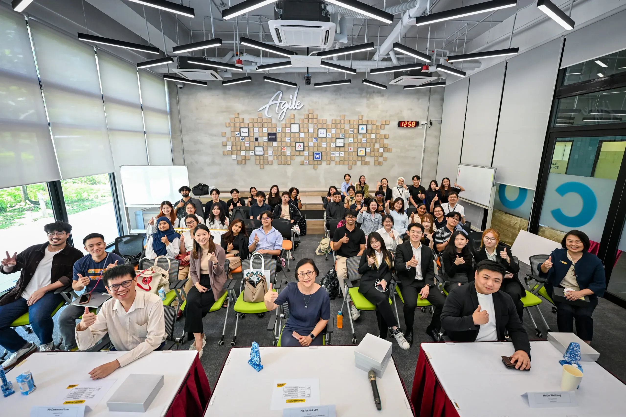 Close to 100 students take part in third edition of Mapletree x Ngee Ann Polytechnic Hack 2025